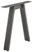 Bordben. H. 720mm. B. 700mm. R&#229;st&#229;l. 1stk.