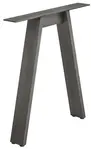 Bordben. H. 720mm. B. 700mm. R&#229;st&#229;l. 1stk.