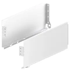 H&#228;fele Matrix. L=550mm. Med 150 mm vange Komplett sett til en kolonialskuff