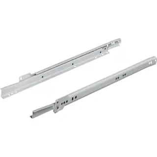 Skuffeskinner med rulleløp,Stål Velg monteringslengde