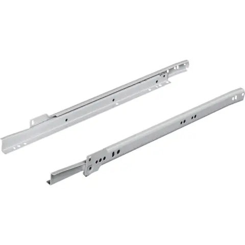 Skuffeskinner med rulleløp,Stål Velg monteringslengde