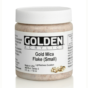 Golden Heavy Body 118ml 40764 Gold Mica Flake Small S5