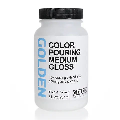 Golden&#160;Medium&#160;237ml&#160;35015 Color&#160;Pouring&#160;Med.&#160;Gloss