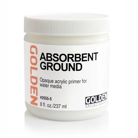 Golden&#160;Gesso&#160;237ml&#160;153555-5 Absorbent&#160;ground&#160;(white)
