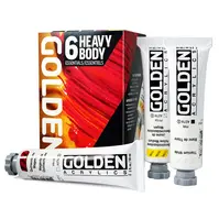 Golden Set - Heavy Body Essentials 6x59ml.