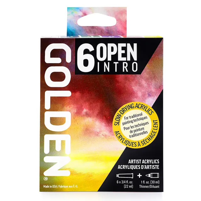 Goldenden set OPEN Intro Inneh: 6 tuber a 22ml og OPEN tynner 