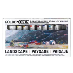 Golden Set -  Open Landscape. 957-U Inneholder: 7x22ml, hvit 59ml, tynner