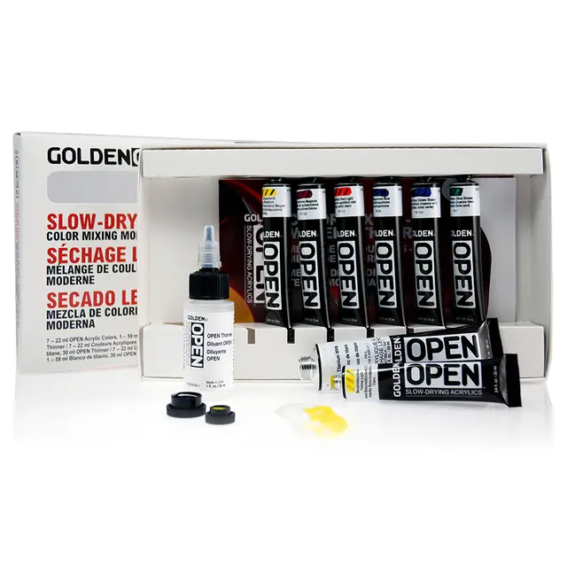 Golden Set - Open Color Mixing Modern theory 952. 