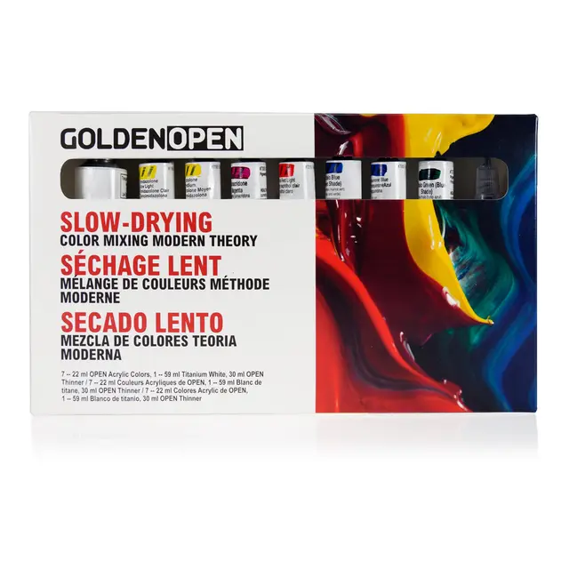 Golden Set - Open Color Mixing Modern theory 952. 