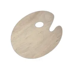 Palett&#160;tre&#160;oval&#160;250x300mm 3mm&#160;trepalett
