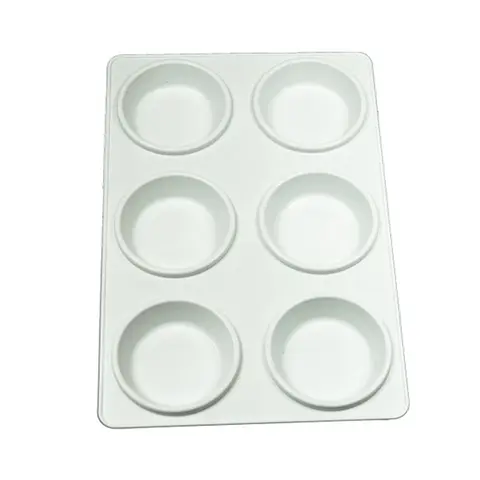 Palett&#160;plast&#160;rekt.&#160;6&#160;hull Rektangul&#230;r&#160;14,2x21,5cm&#160;&#160;&#160;pp37