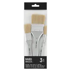 Penselsett&#160;LX&#160;Basic.&#160;12,&#160;25&#160;og&#160;48&#160;mm. Sett&#160;med&#160;3&#160;fordrivere&#160;med&#160;naturbust