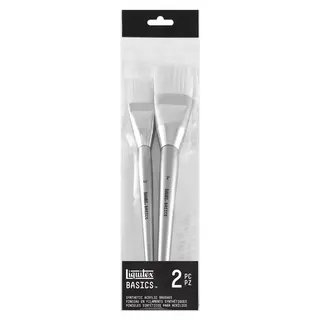 Penselsett&#160;LX&#160;Basic,&#160;nylonbust,&#160;2&#160;XL Sett&#160;med&#160;2&#160;store&#160;nylonpensler&#160;37&#160;og&#160;48mm