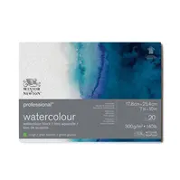 Blokk Winsor&Newton  Premium 18x25 Ru Ny 2021. 300gr. 20 ark hellimt Ru