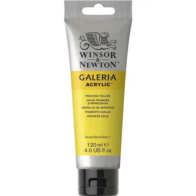 Winsor & Newton Galeria Akryl 120ml 537 Process Yellow 