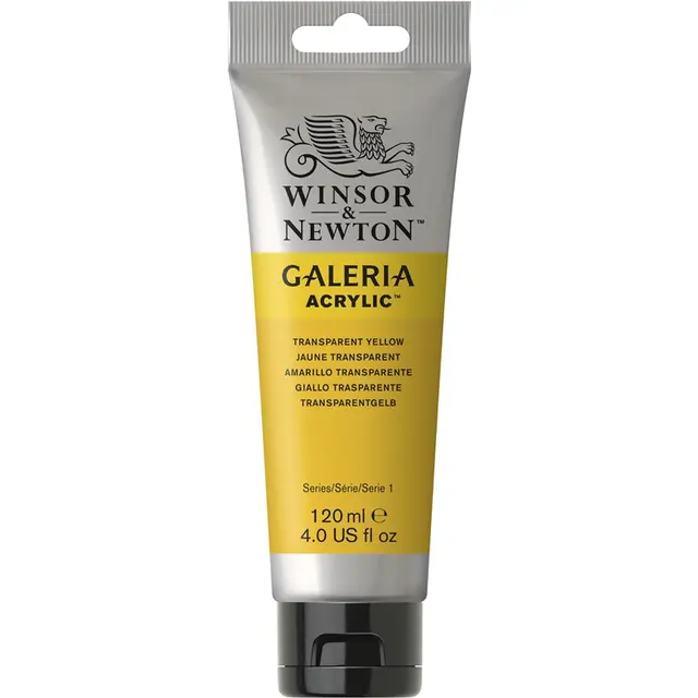 Winsor & Newton Galeria Akryl 120ml 653 Transparent Yellow 