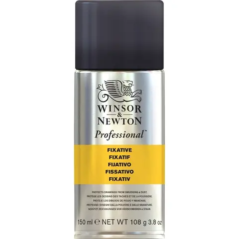 Winsor&amp;Newton Fiksativ spray 150ml For kull og krittarbeider