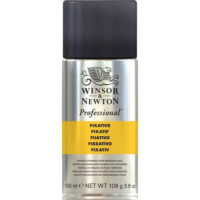 Winsor&Newton Fiksativ spray 150ml For kull og krittarbeider 