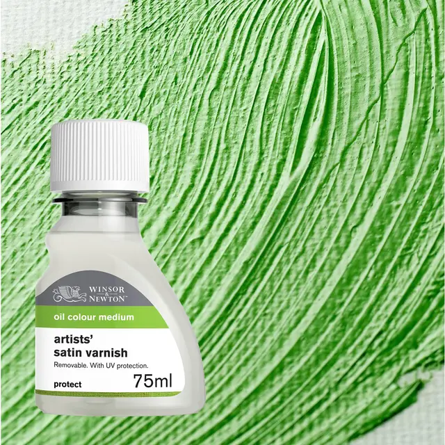 Ferniss Artists Oil Satin 75ml W&N Artists' Satin Varnish for olje 