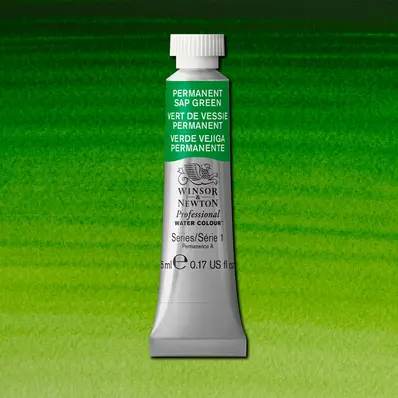 Winsor & Newton Akvarell Artists 5ml 503 Permanent Sap Green S1 