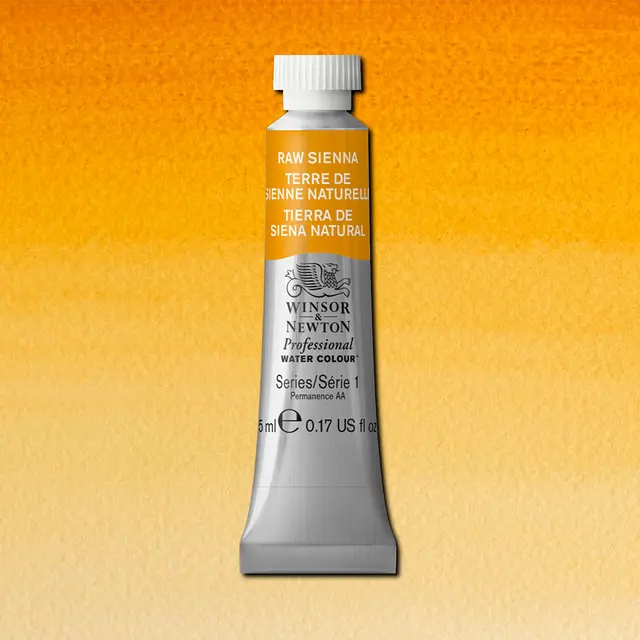 Winsor & Newton Akvarell Artists 5ml 552 Raw Sienna S1 