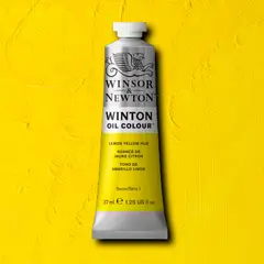 Winsor &amp; Newton&#160;Winton&#160;Oil&#160;37ml&#160;346 346&#160;Lemon&#160;Yellow&#160;Hue