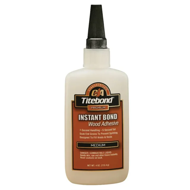 Titebond Instant Medium superlim 59 ml CA-lim med middels viskositet 