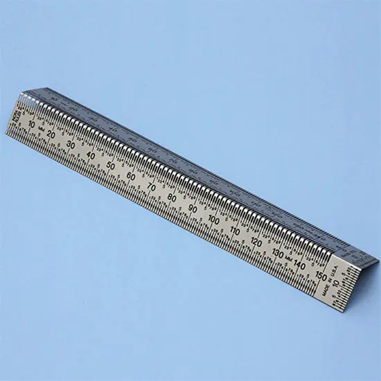 Merkelinjal knekt 300 mm metrisk - Incra 