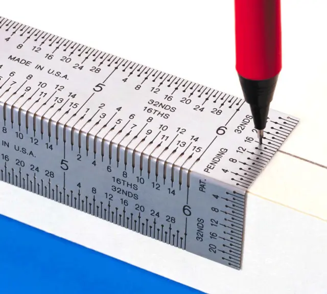 Merkelinjal knekt 300 mm metrisk - Incra 