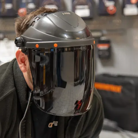 Ansiktskjerm G-Visir - Svart INEGVA