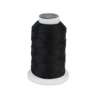 Bondet nylon 66-sytråd 112 m - Svart