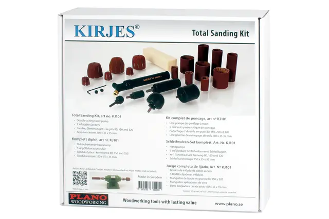 Kirjes komplette slipekit 