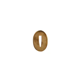 Holk til Laurin Knivblad 18X27X3mm. Bronse
