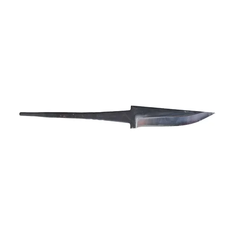 Knivblad, Karbonstål 80X23/16X3.25 mm Ricassoslipt Karbonstål