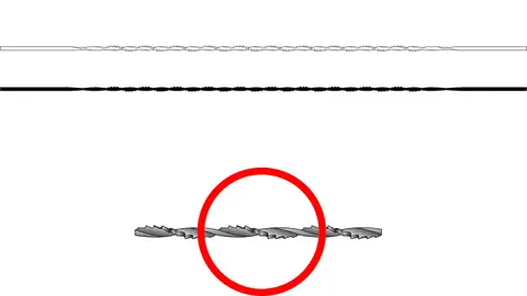 Kontursagblad M/ Spiral No.5 - 12 Stk