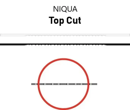 Kontursagblad Nr. 2/0 - 144 Stk. Top Cut 