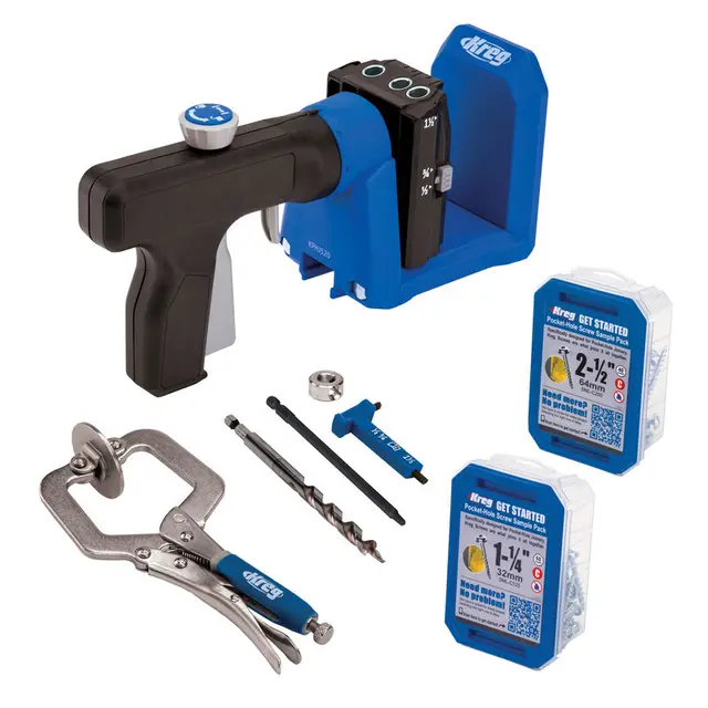 Kreg Jig® 520 Pro Lommehullsjig Med ekstrautstyr. 