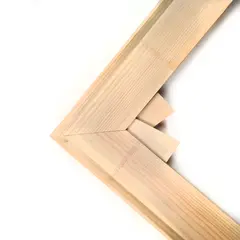 Blindramme 2 sider av 4. - 140 cm. Husk &#229; bestille 2 sider til