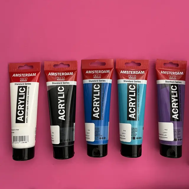 Acryl pouring - Flyt akryl startpakke NB! Sendes ikke med kasse! 