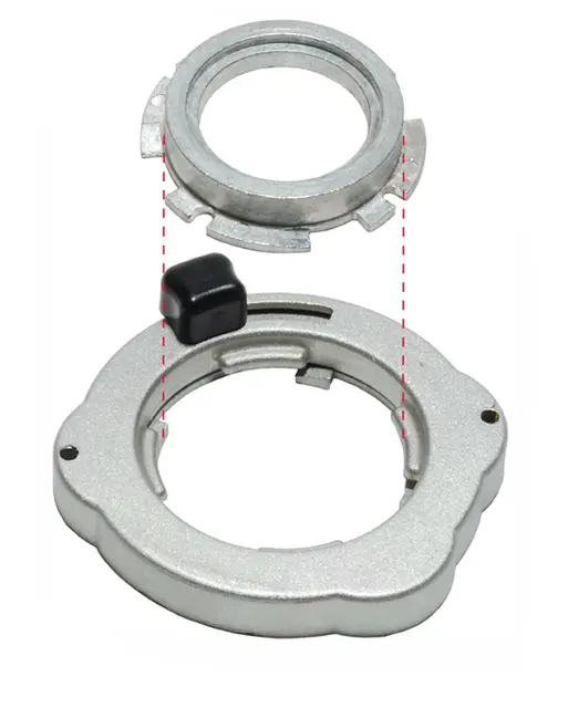Styrehylseadapter for Leighjig Ra1100 
