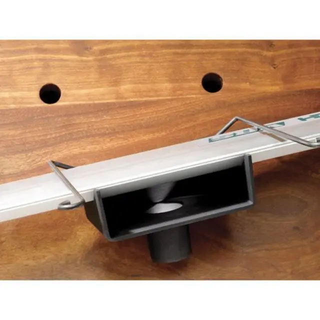 Støtte med Støvsugeradapter Til Leigh Jig Super24 