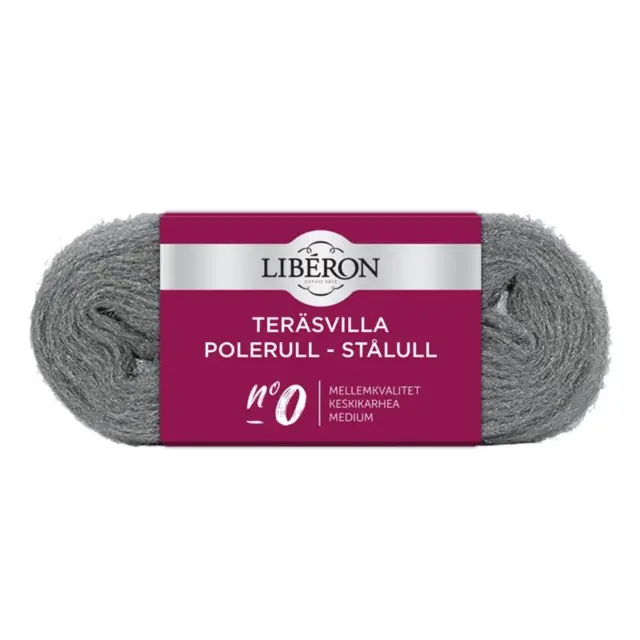 Stålull Pollerull Nr. 0 