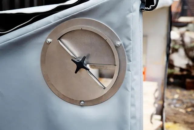 Tørkekammer med 2,0kw  WDU-Logosol Komplett med agregat og 2-lags-telt 