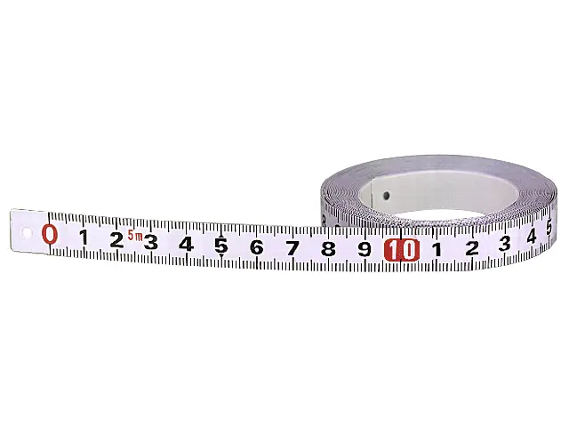 Selvklebende stålmålebånd 5 meter 