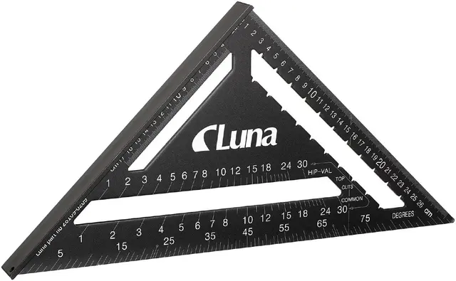 Hurtigvinkel aluminium 300 mm Luna 