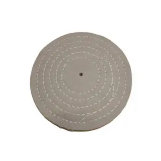 Polerskive Ø150X15mm. senterhull tilpasses