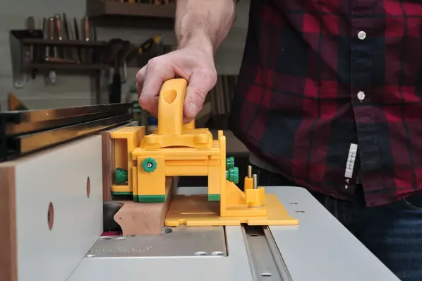 Microjig Grr-Ripper 3D Pushblock Dobbel Sikker Skyvekloss 