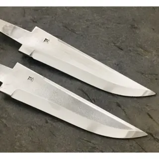Knivblad i AEBL-stål 26 x 110 mm 58 HRC – 3,5 mm tykk