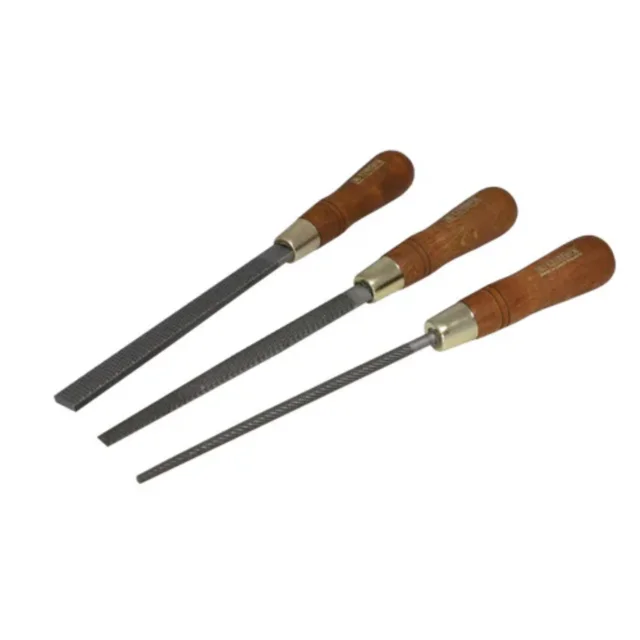 Raspesett 3 deler 150 mm Narex – flat, rund og halvrund 