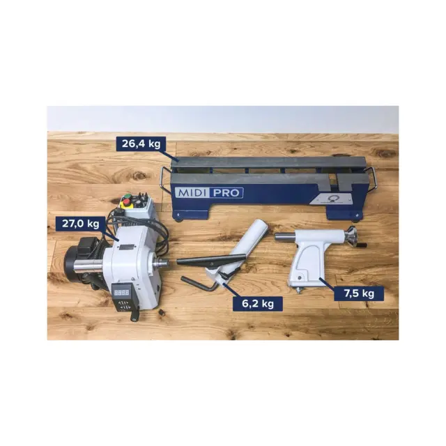 MIDI PRO bord dreiebenk DRECHSELMEISTER 